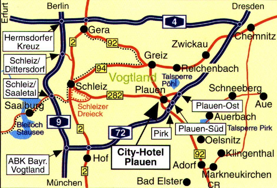 City-Hotel Plauen Luaran gambar